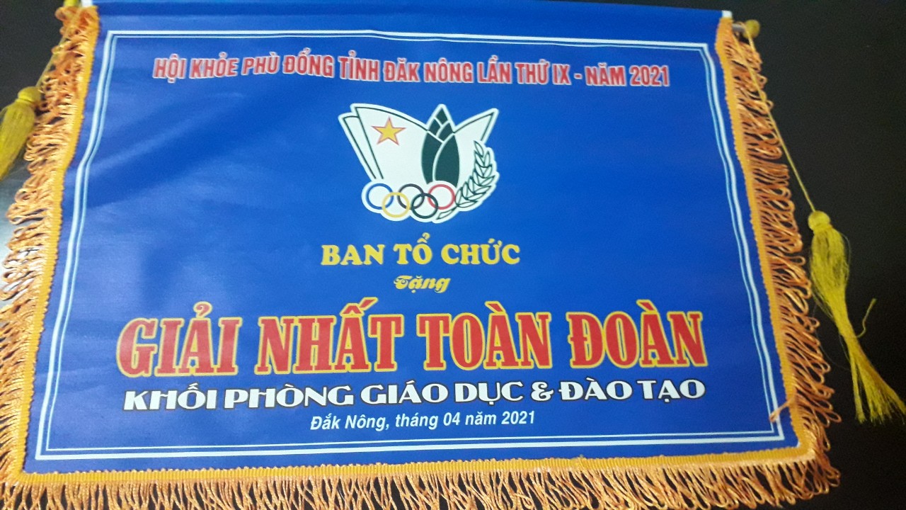 ĐOÀN VĐV HUYỆN CƯ JUT ĐẠT GIẢI NHẤT TOÀN ĐOÀN HKPĐ TỈNH ĐĂK NÔNG